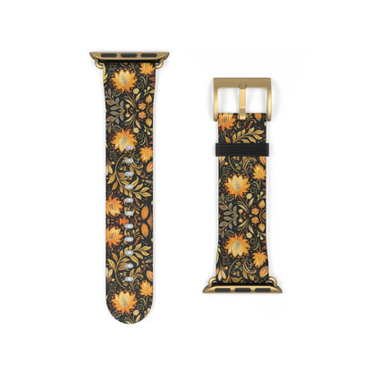 Bavarian Fall Folk Art Watch Band - The Global Wanderer