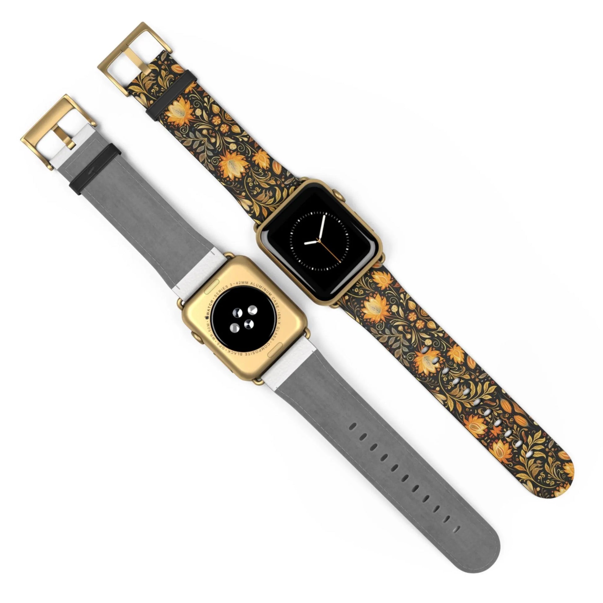 Bavarian Fall Folk Art Watch Band - The Global Wanderer