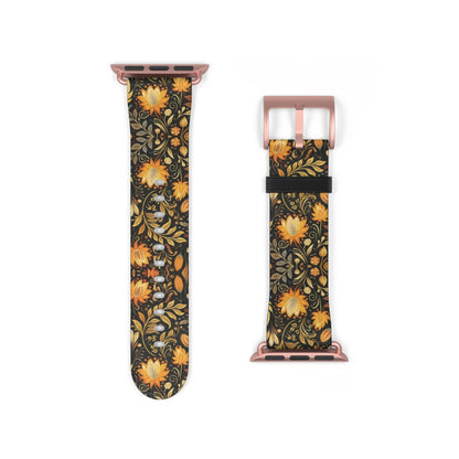 Bavarian Fall Folk Art Watch Band - The Global Wanderer