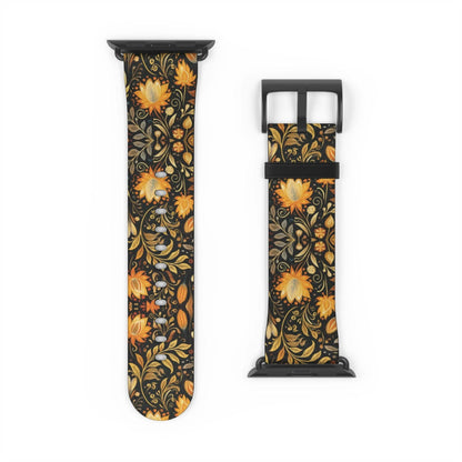 Bavarian Fall Folk Art Watch Band - The Global Wanderer