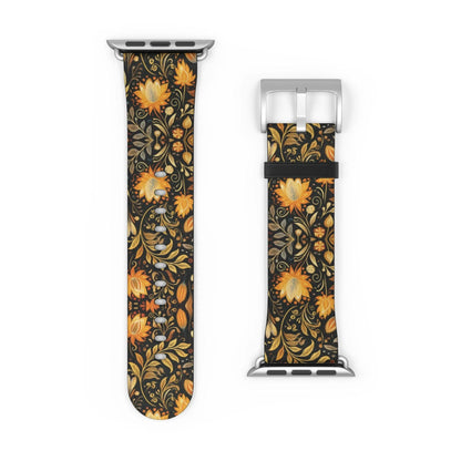 Bavarian Fall Folk Art Watch Band - The Global Wanderer