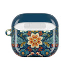 Bergen Fjord Rosemaling AirPods 4 Case - The Global Wanderer
