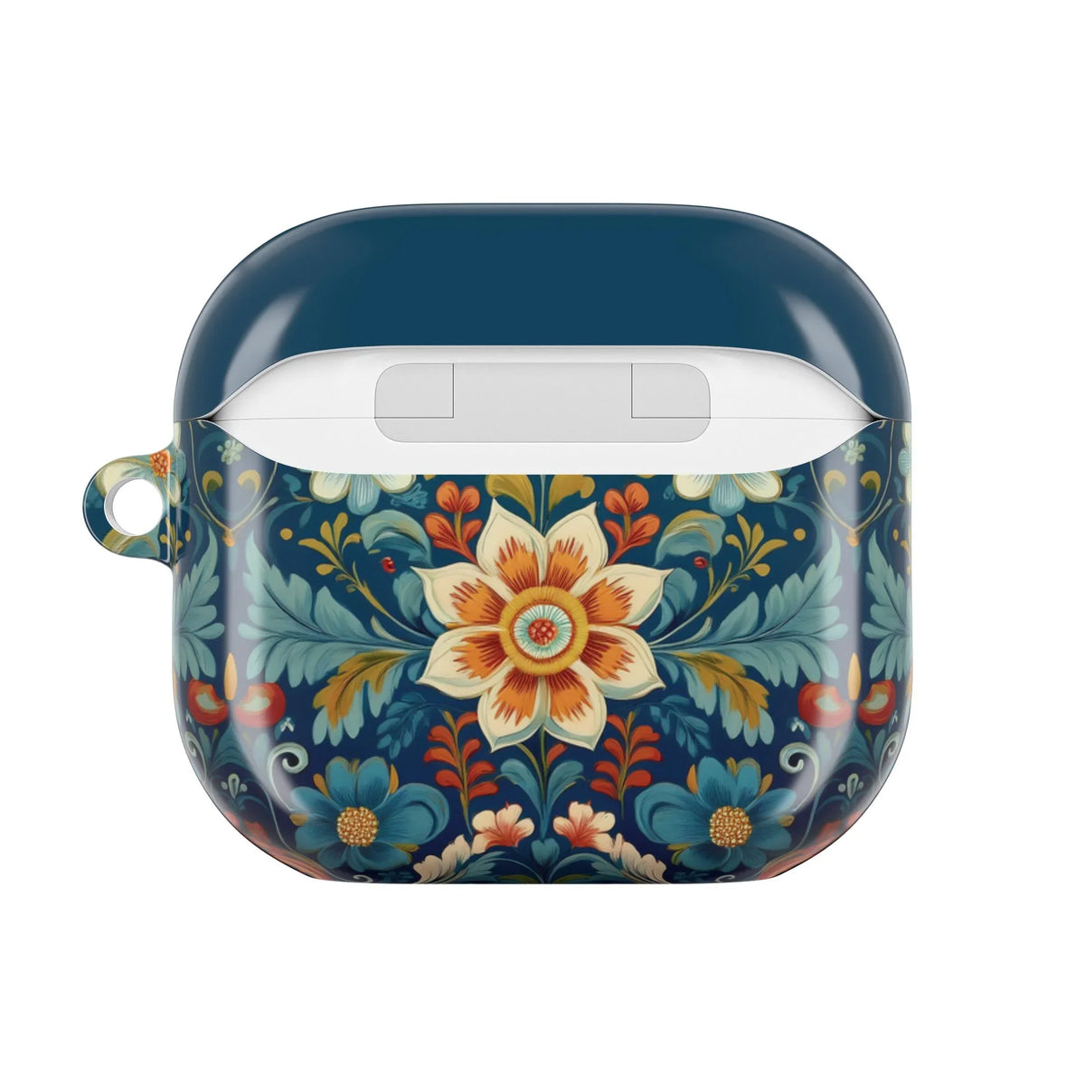 Bergen Fjord Rosemaling AirPods 4 Case - The Global Wanderer