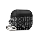 Black Mud Cloth AirPod Pro 2 Case - The Global Wanderer