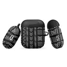 Black Mud Cloth AirPod Case - The Global Wanderer