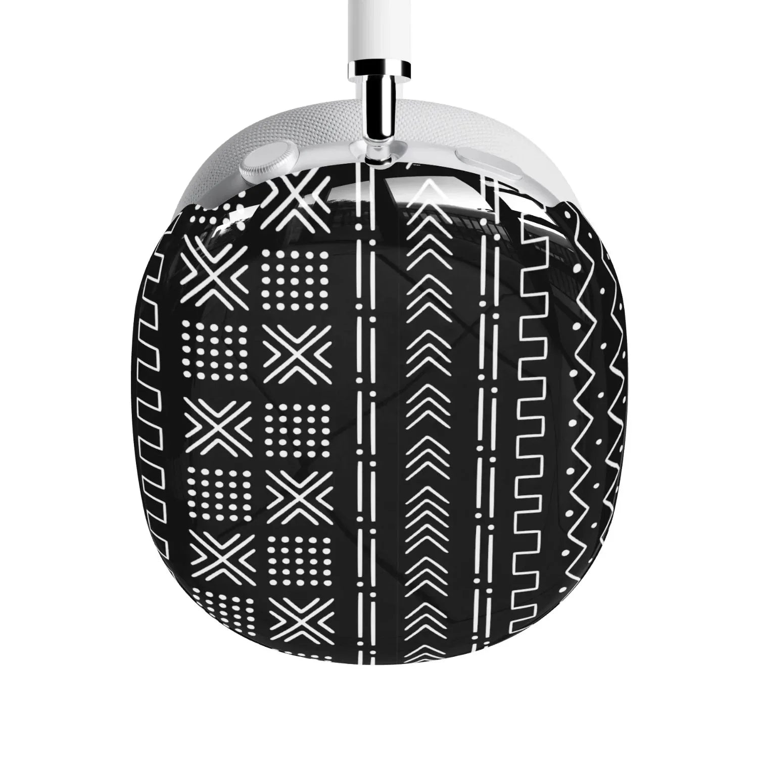 Black Mud Cloth AirPods Max Case - The Global Wanderer