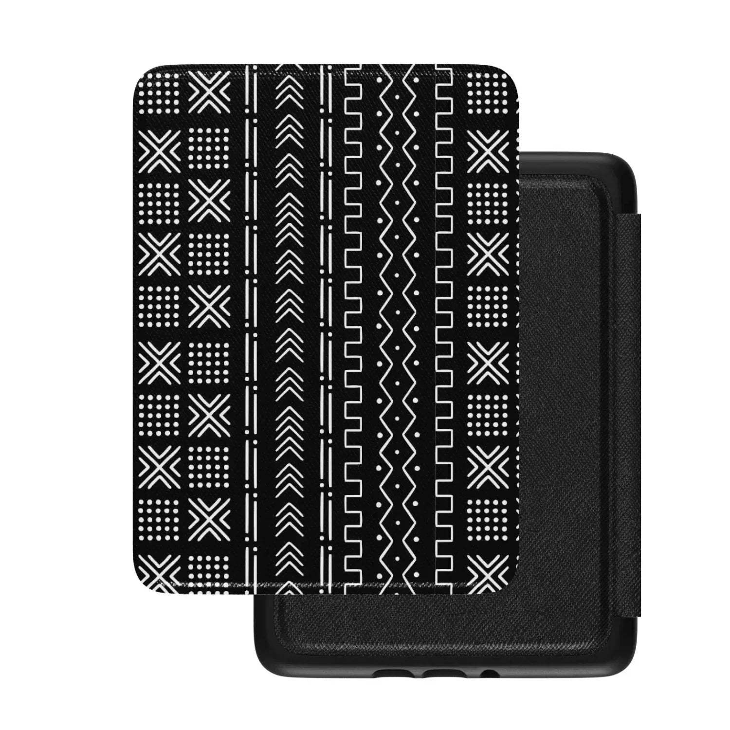 Black Mud Cloth Kindle Case - The Global Wanderer