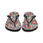 Bukhara Suzani Flip Flops - The Global Wanderer