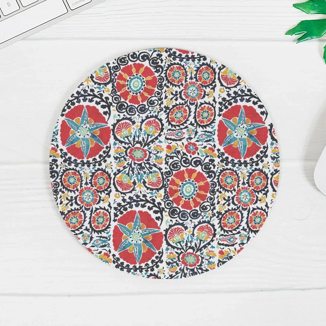 Bukhara Suzani Mouse Pad - The Global Wanderer