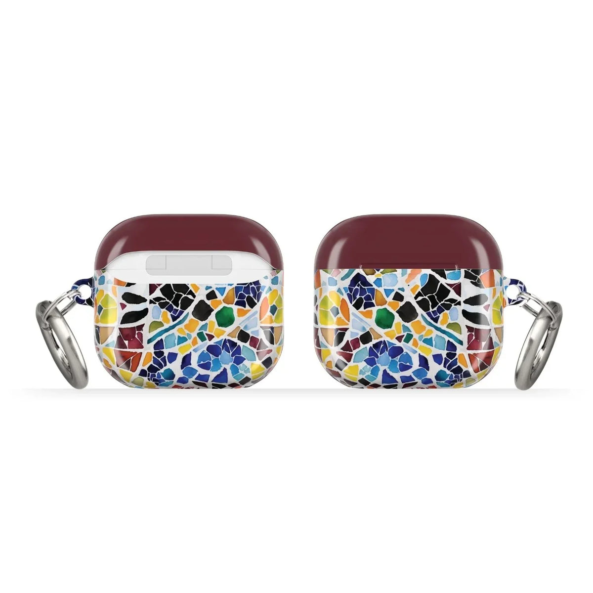Cadaqués Bohemian Mosaic AirPods 4 Case - The Global Wanderer