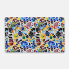 Cadaqués Bohemian Mosaic Desk Mat - The Global Wanderer