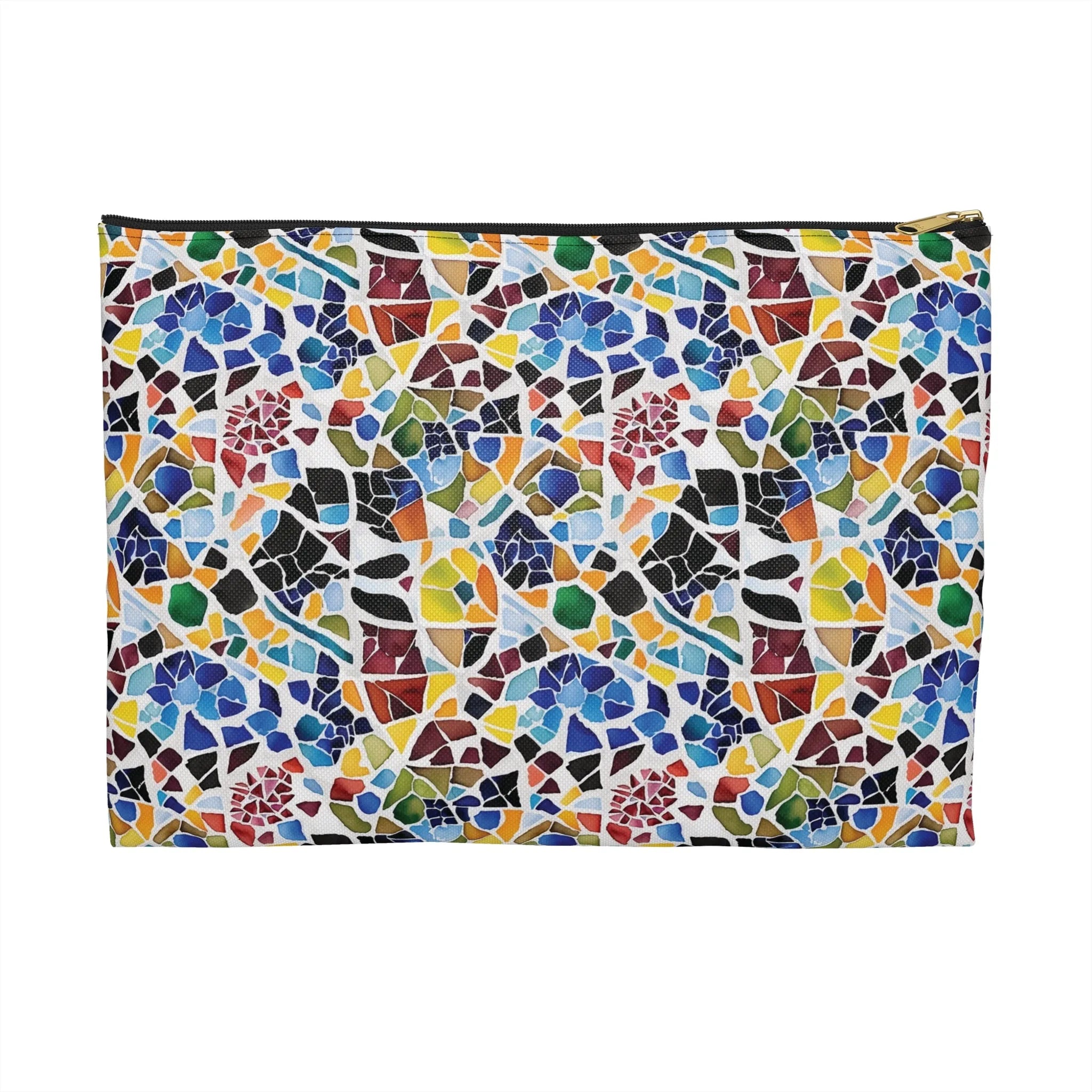 Cadaqués Bohemian Mosaic Flat Pouch - The Global Wanderer