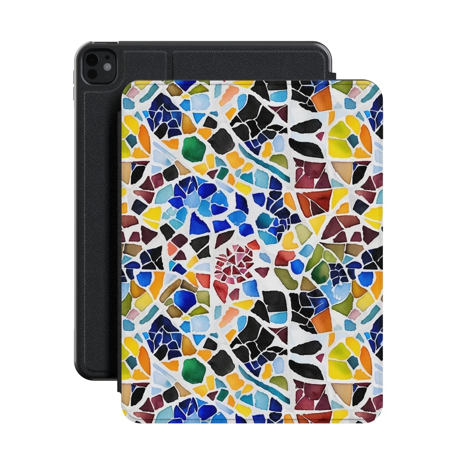 Cadaqués Bohemian Mosaic iPad Case - The Global Wanderer