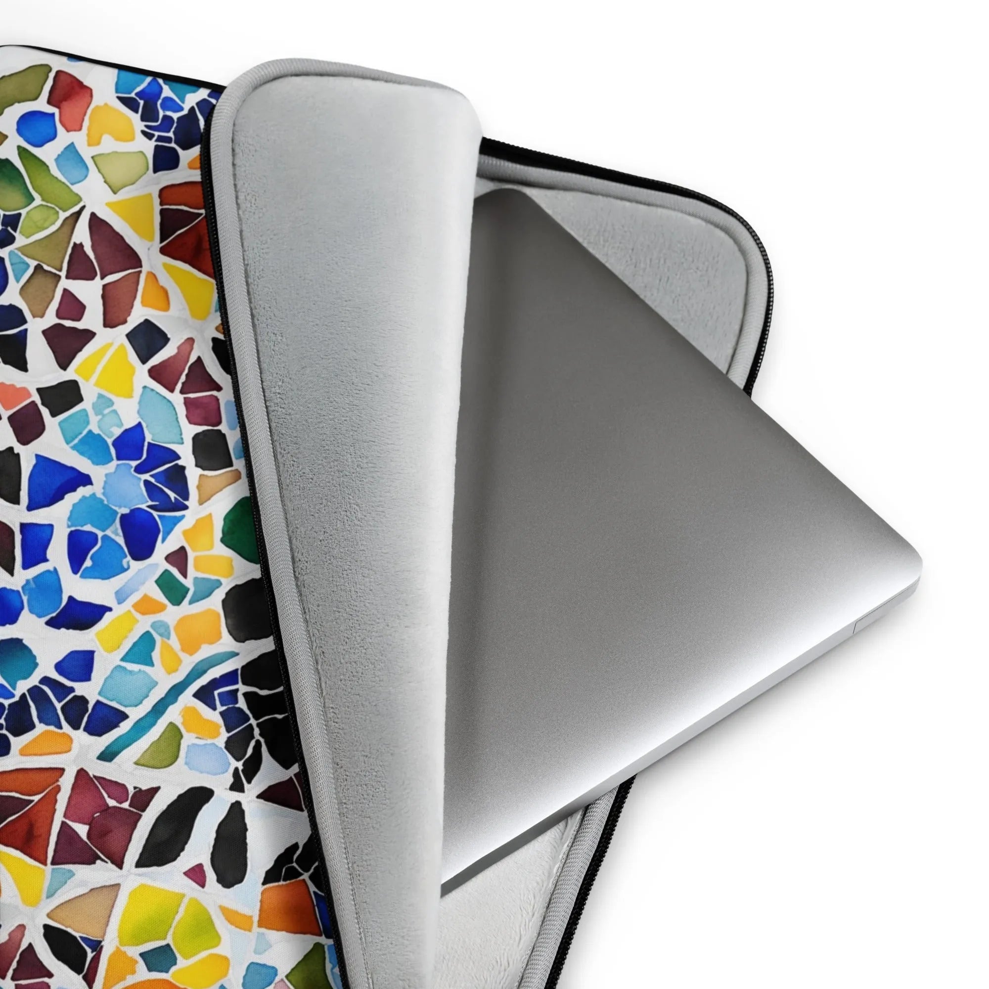 Cadaqués Bohemian Mosaic Laptop Case - The Global Wanderer
