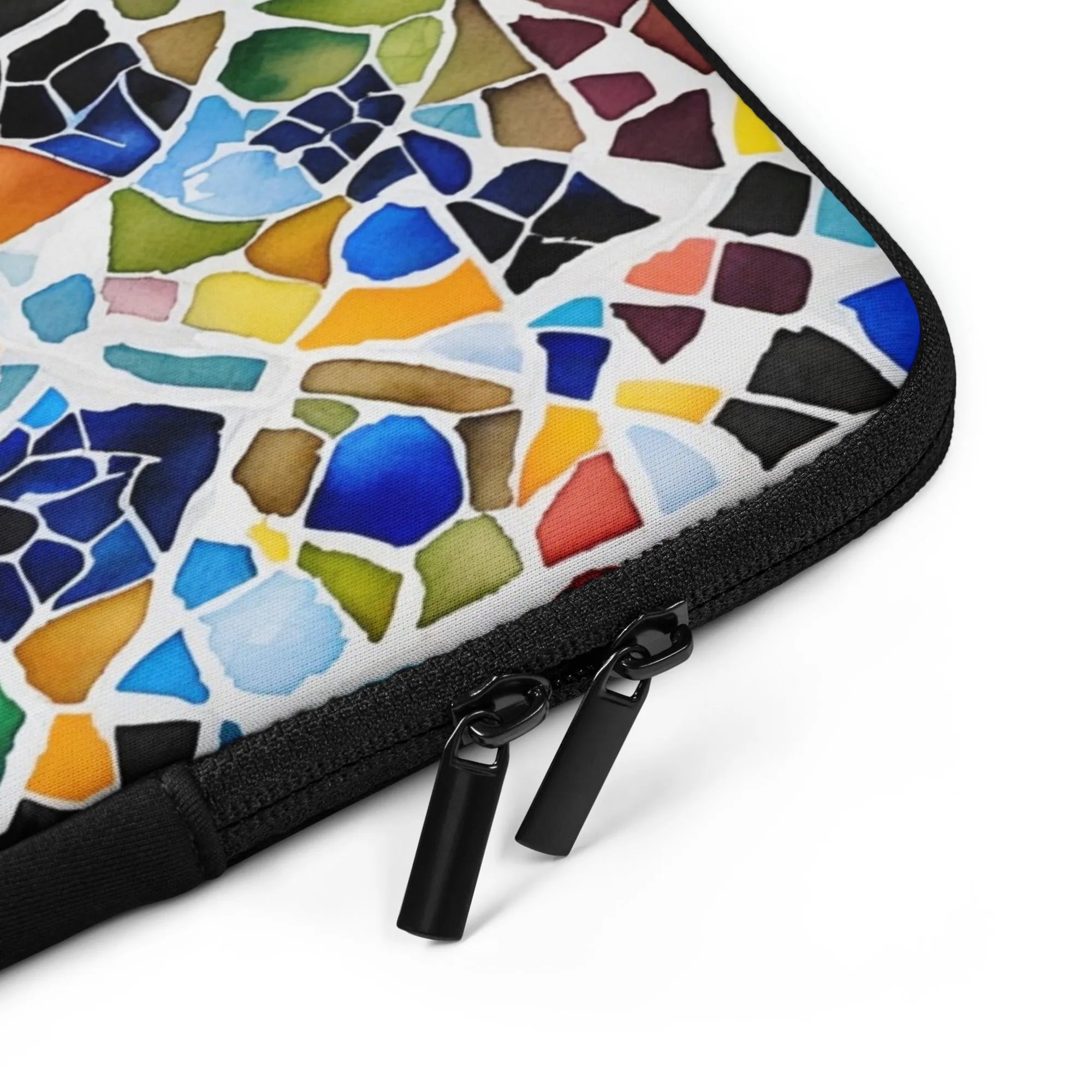 Cadaqués Bohemian Mosaic Laptop Case - The Global Wanderer