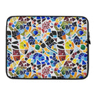 Cadaqués Bohemian Mosaic Laptop Case - The Global Wanderer