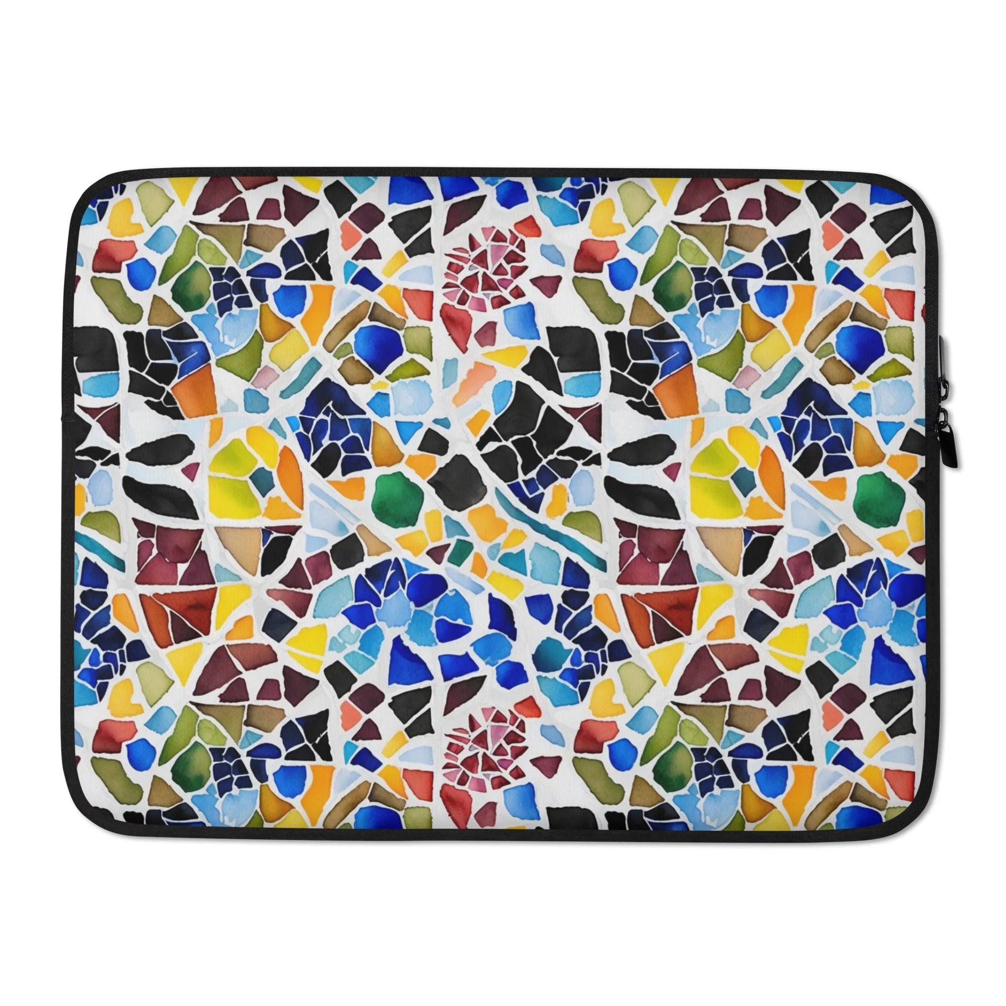 Cadaqués Bohemian Mosaic Laptop Case - The Global Wanderer