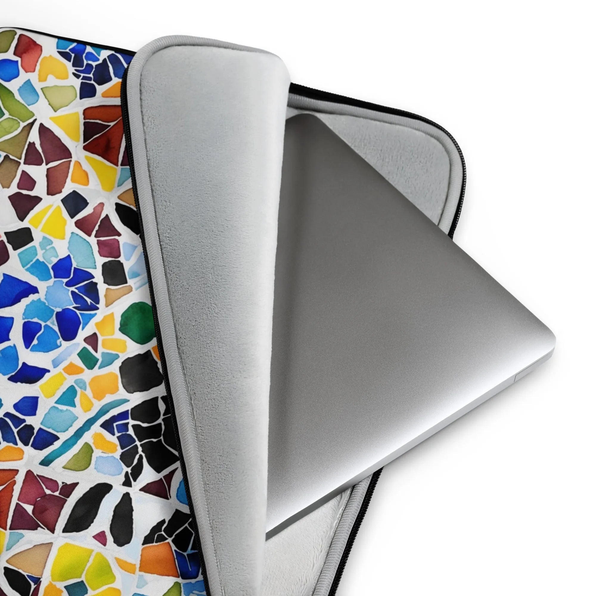 Cadaqués Bohemian Mosaic Laptop Case - The Global Wanderer