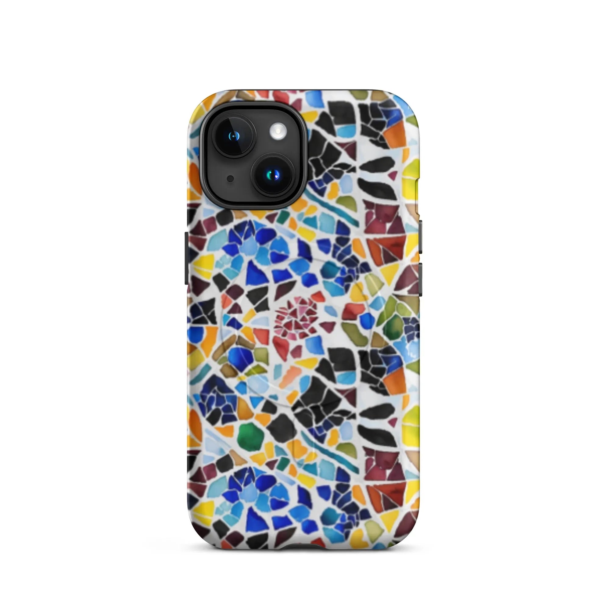 Cadaqués Bohemian Mosaic MagSafe iPhone Case - The Global Wanderer