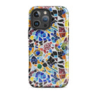 Cadaqués Bohemian Mosaic MagSafe iPhone Case - The Global Wanderer