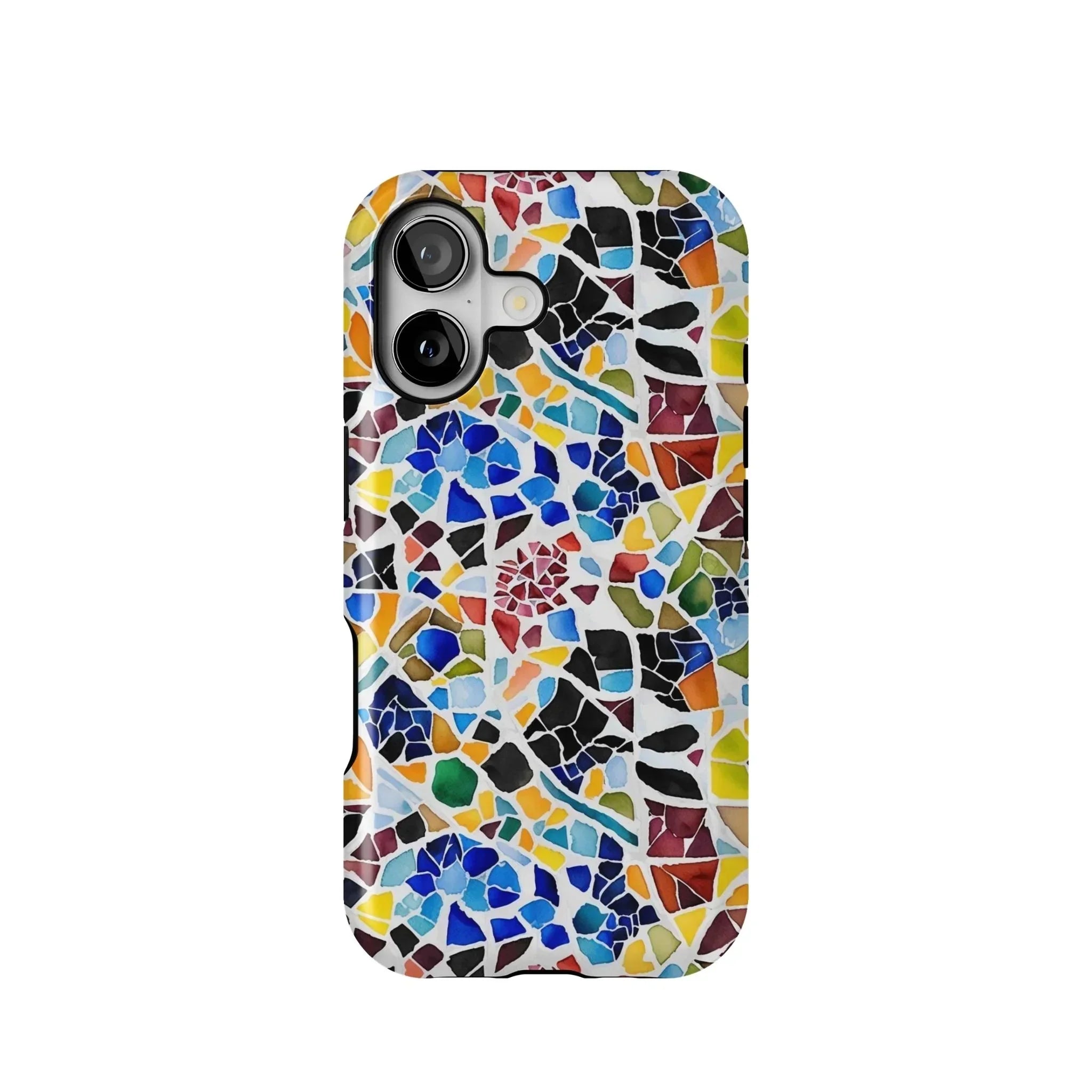 Cadaqués Bohemian Mosaic MagSafe iPhone Case - The Global Wanderer