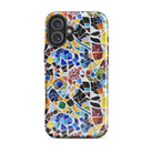 Cadaqués Bohemian Mosaic MagSafe iPhone Case - The Global Wanderer