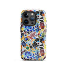 Cadaqués Bohemian Mosaic MagSafe iPhone Case - The Global Wanderer