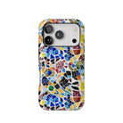 Cadaqués Bohemian Mosaic MagSafe iPhone Case - The Global Wanderer