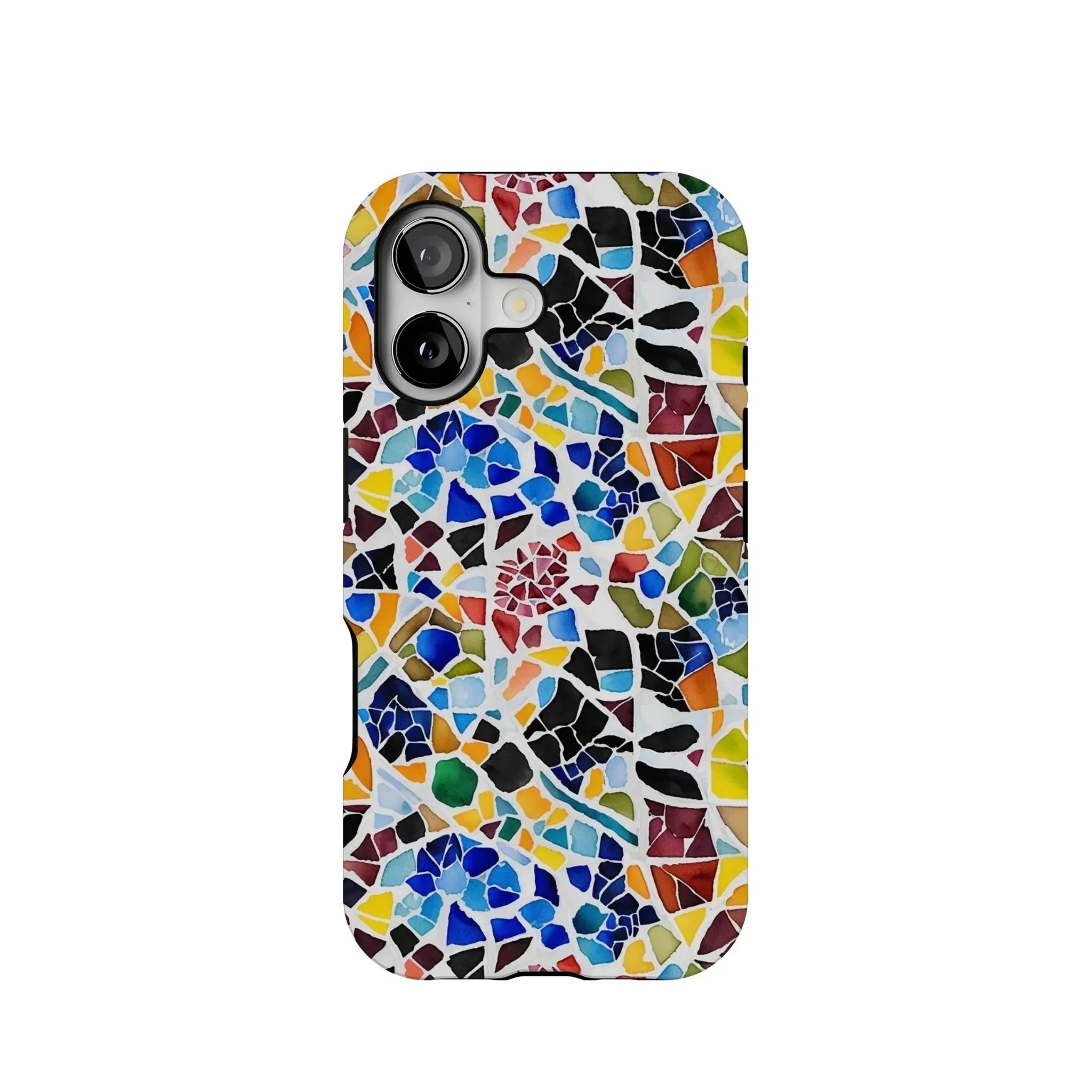 Cadaqués Bohemian Mosaic MagSafe iPhone Case - The Global Wanderer