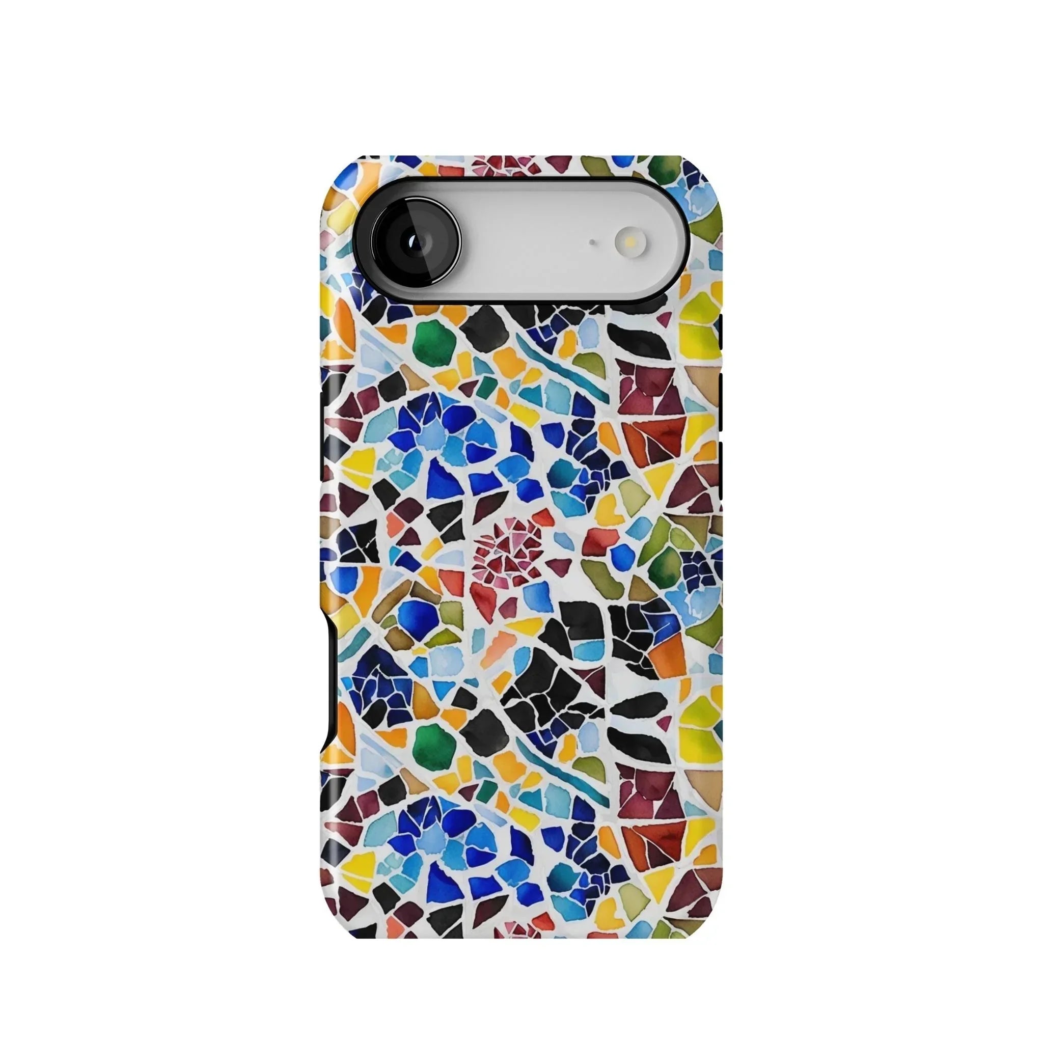 Cadaqués Bohemian Mosaic MagSafe iPhone Case - The Global Wanderer