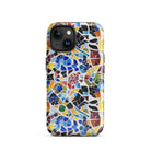 Cadaqués Bohemian Mosaic MagSafe iPhone Case - The Global Wanderer