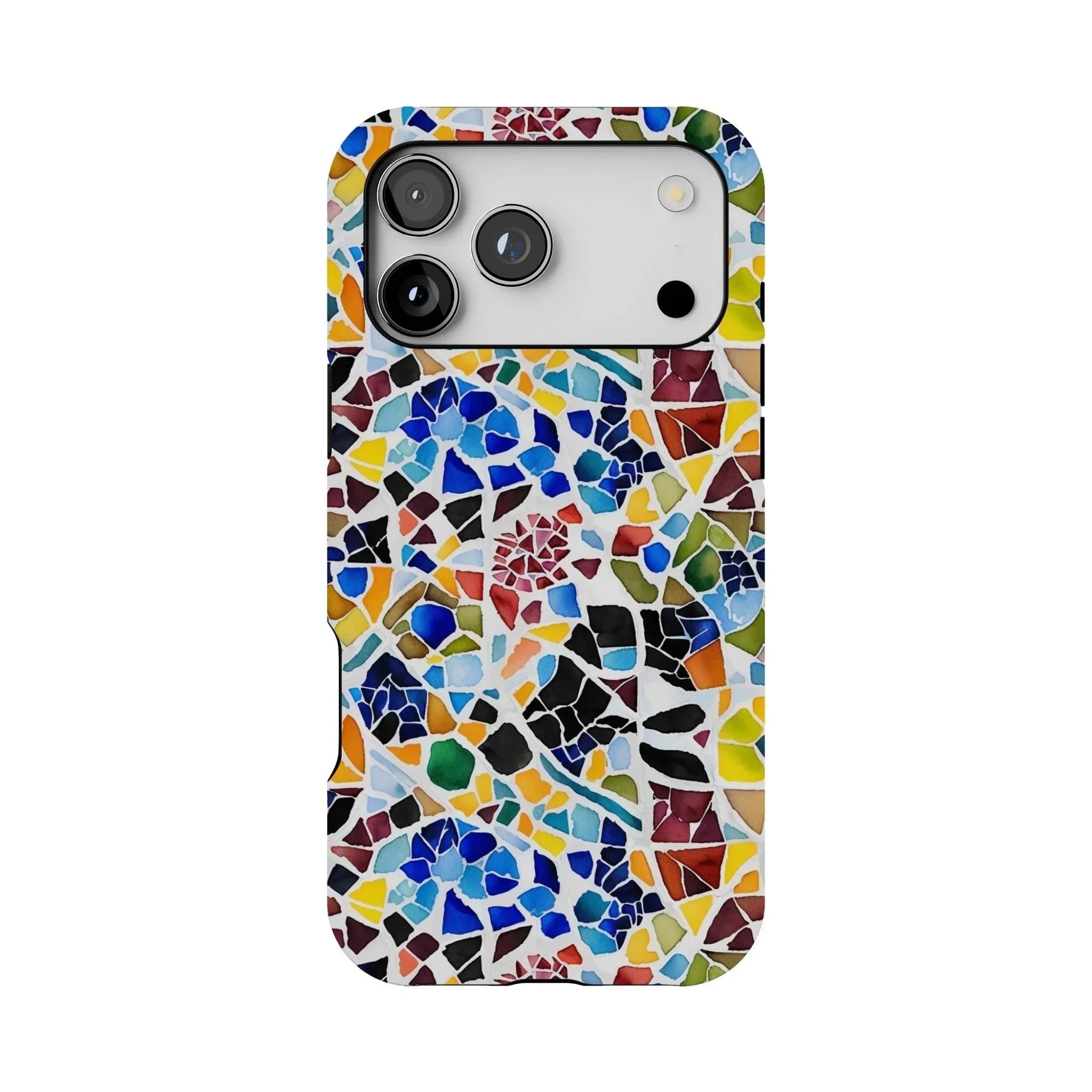 Cadaqués Bohemian Mosaic MagSafe iPhone Case - The Global Wanderer