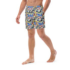 Cadaqués Bohemian Mosaic Recycled Swim Trunks - The Global Wanderer