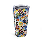 Cadaqués Bohemian Mosaic Tumbler - The Global Wanderer