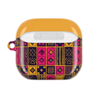 Cape Coast Bloom Kente Cloth AirPods 4 Case - The Global Wanderer
