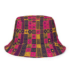 Ghanaian Kente Cloth Reversible Bucket Hat - The Global Wanderer
