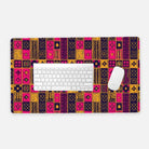 Ghanaian Kente Cloth Print Desk Mat - The Global Wanderer