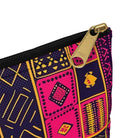 Ghanaian Kente Cloth Print Pouch - The Global Wanderer