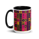 Ghanaian Kente Cloth Mug - The Global Wanderer