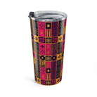 Cape Coast Bloom Kente Cloth Tumbler - The Global Wanderer