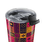 Cape Coast Bloom Kente Cloth Tumbler - The Global Wanderer