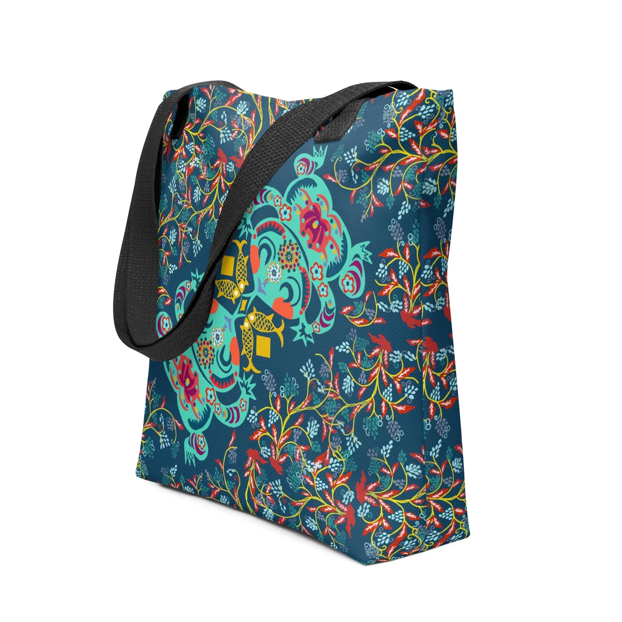 Chinese Folk Art Tote Bag - The Global Wanderer