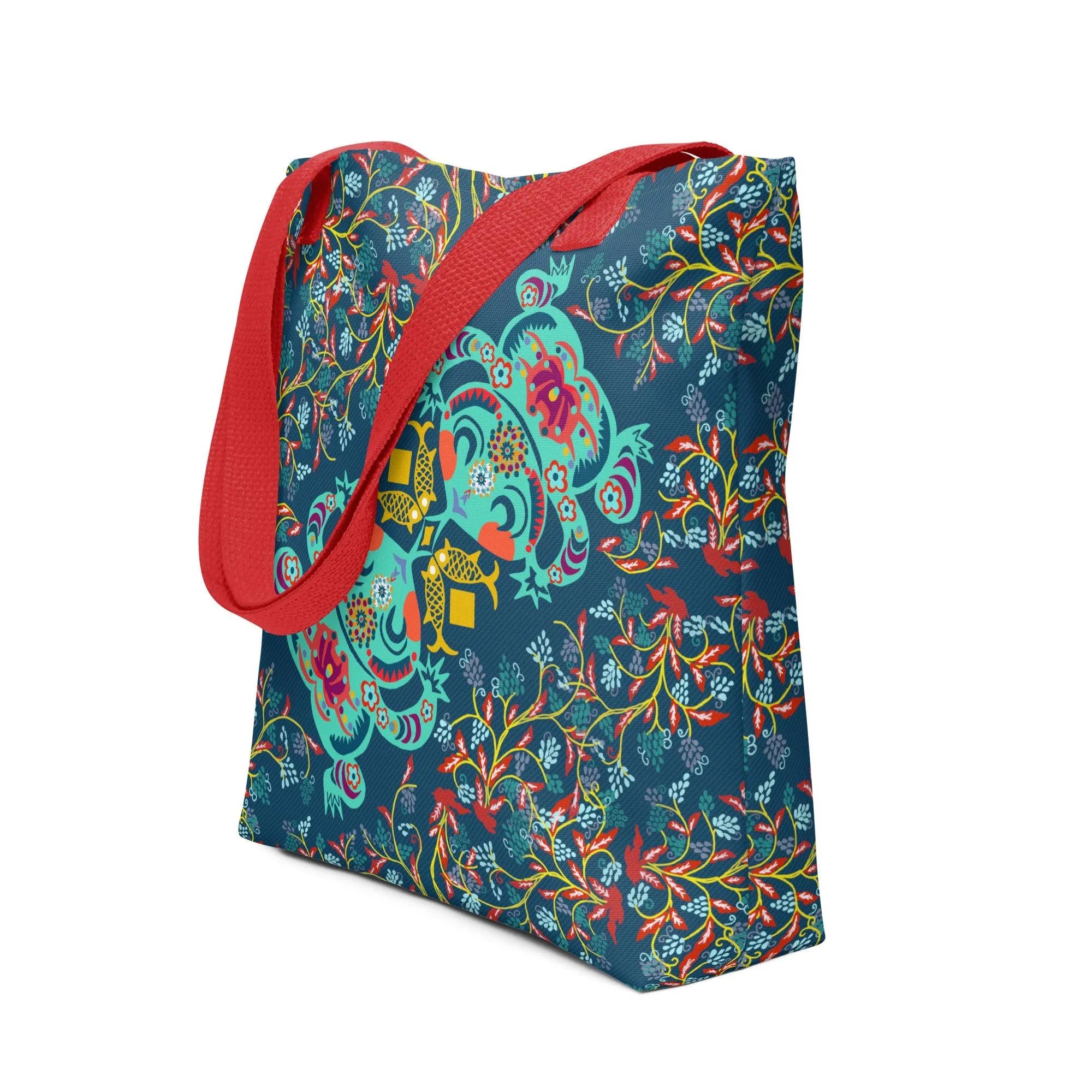 Chinese Folk Art Tote Bag - The Global Wanderer