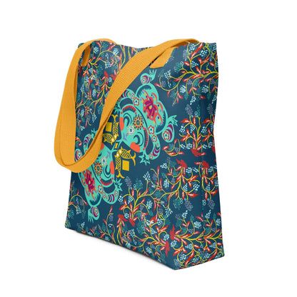 Chinese Folk Art Tote Bag - The Global Wanderer