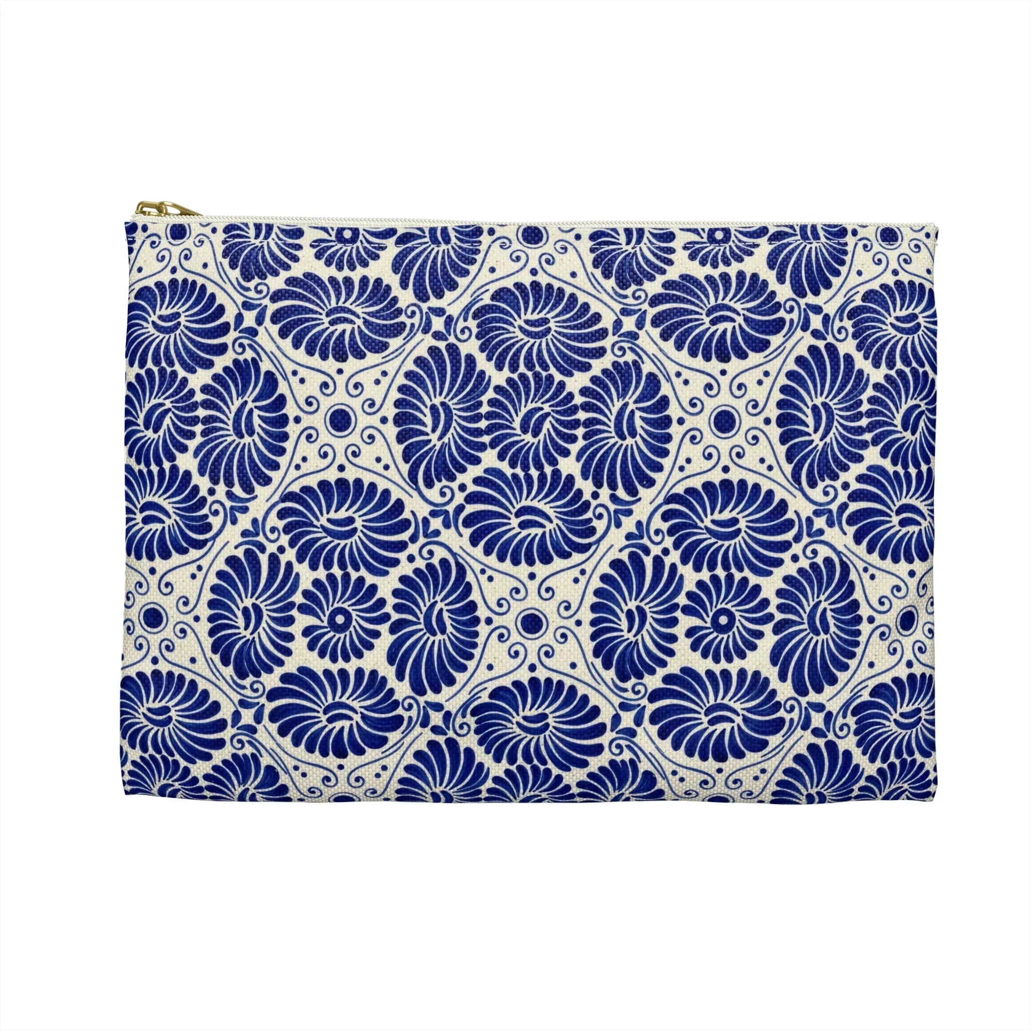 Cholula Talavera Tile Flat Pouch - The Global Wanderer