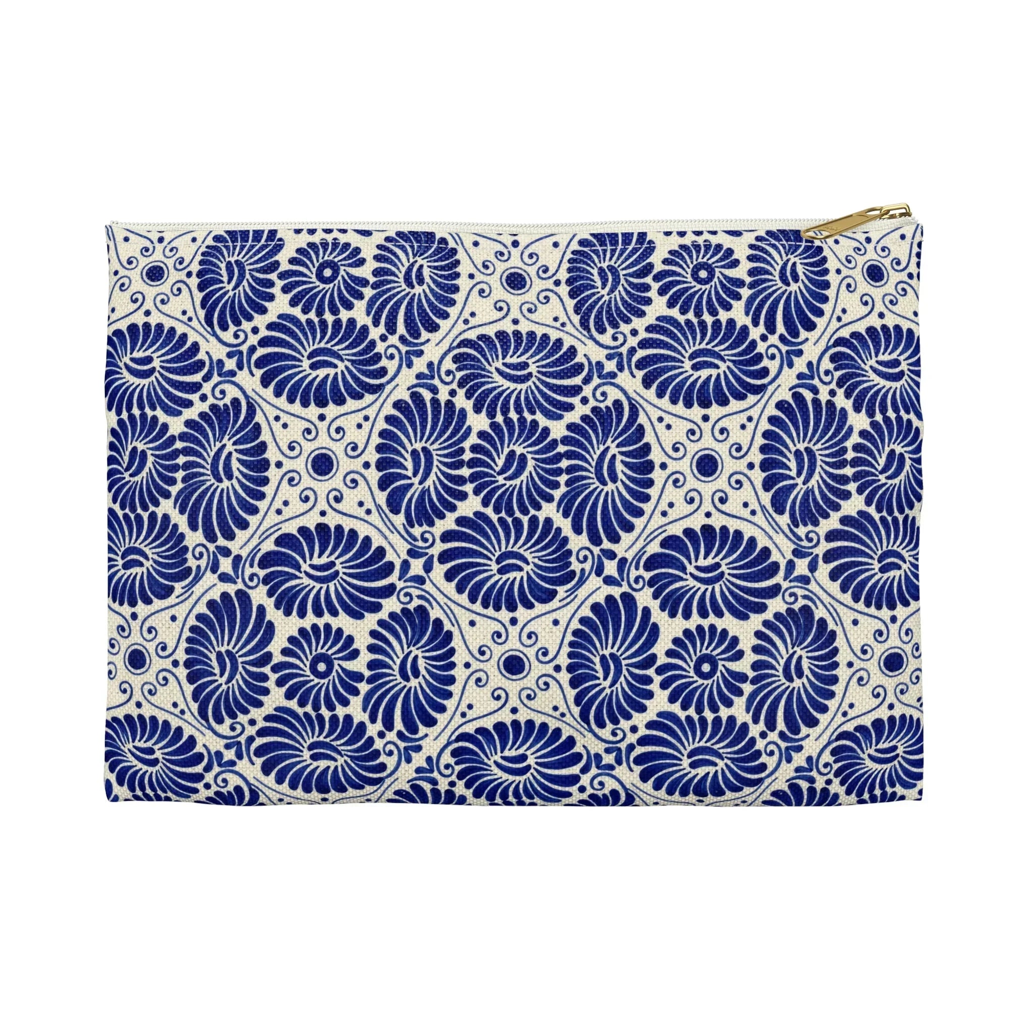 Cholula Talavera Tile Flat Pouch - The Global Wanderer
