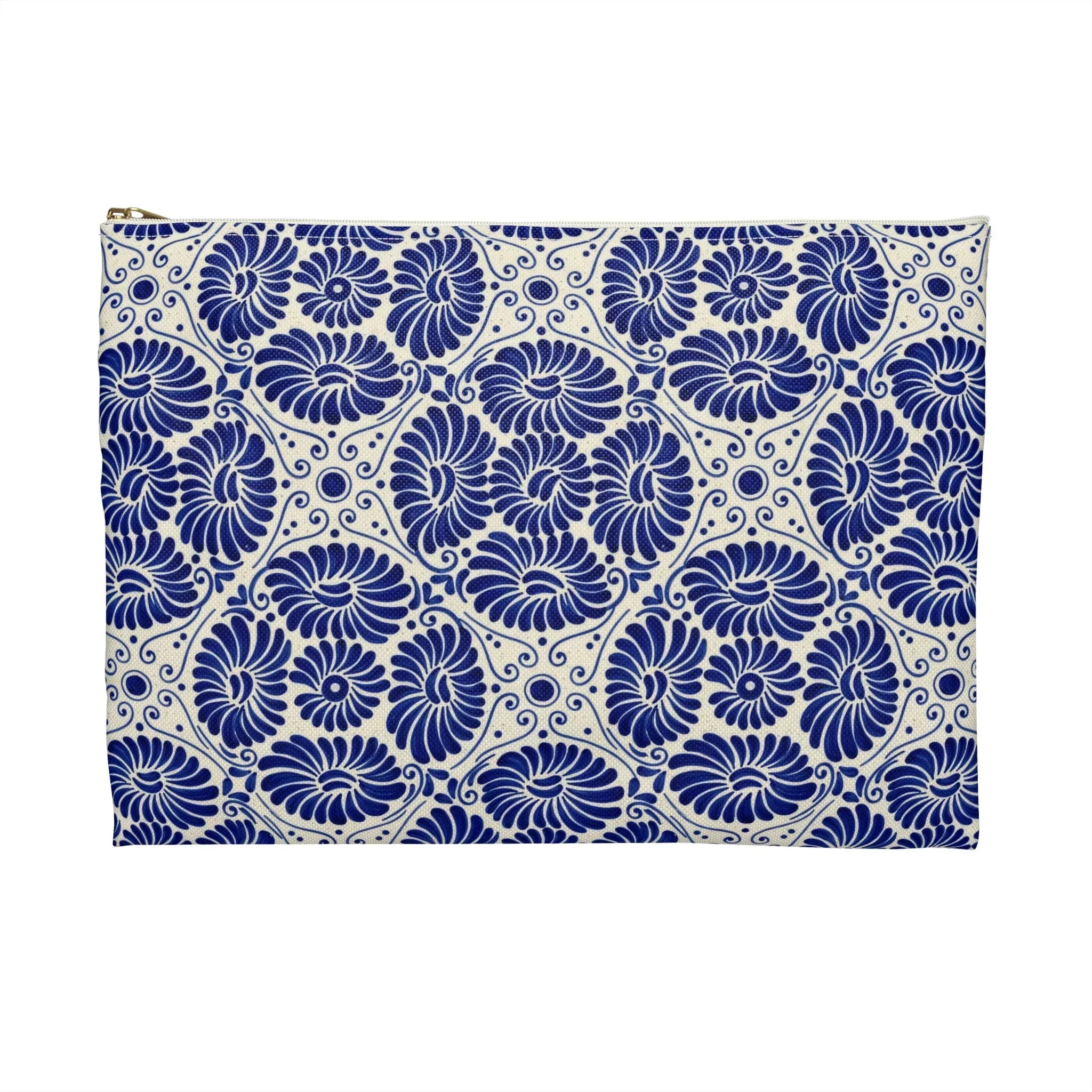 Cholula Talavera Tile Flat Pouch - The Global Wanderer