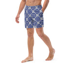 Cholula Talavera Tile Recycled Swim Trunks - The Global Wanderer