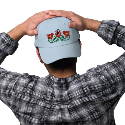 Hungarian Matyó Embroidered  Dad Hat