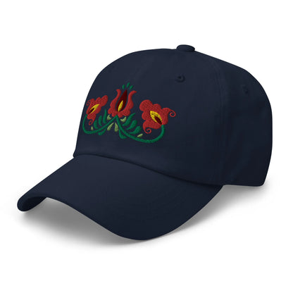 Hungarian Matyó Embroidered  Dad Hat